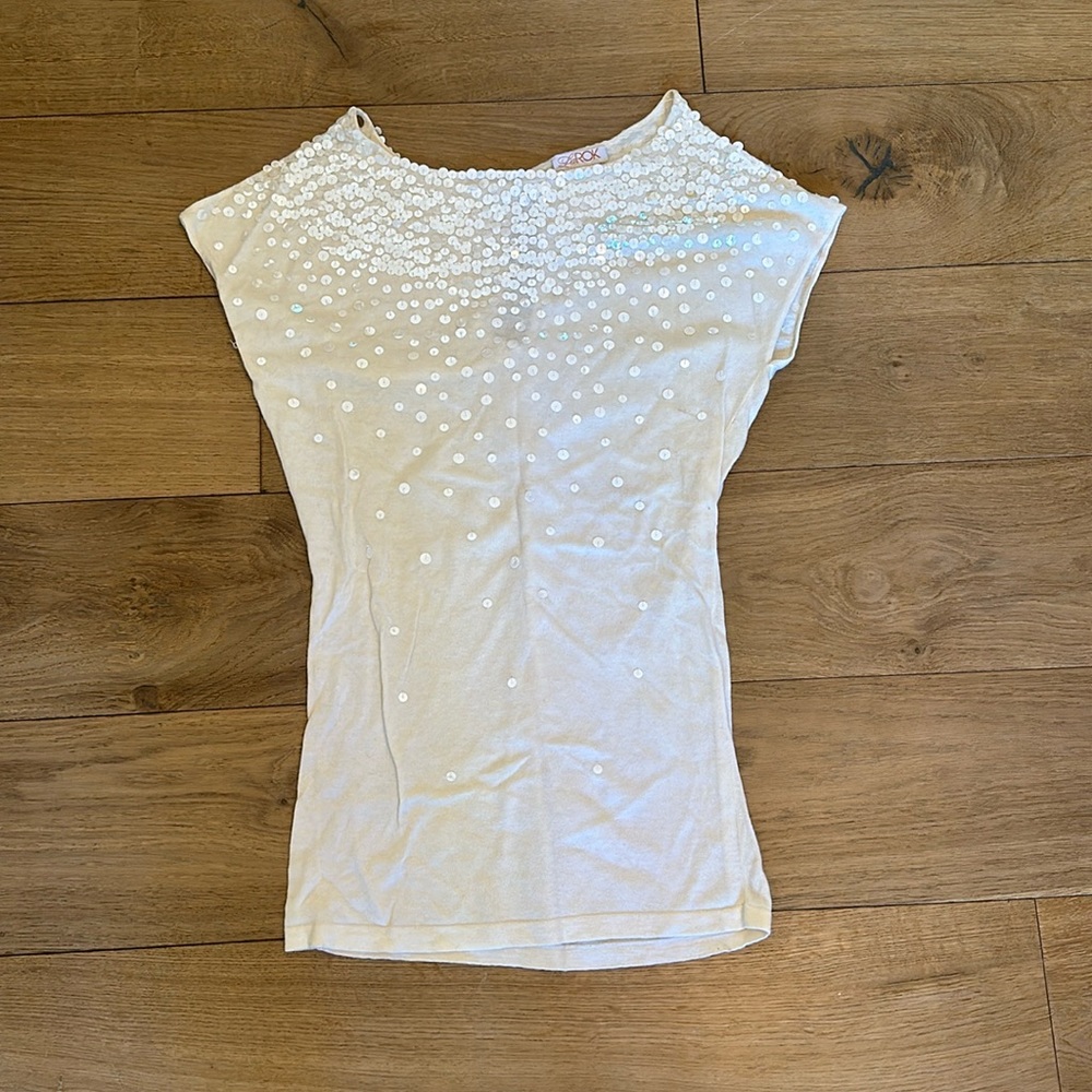 LaRok sequin blouse